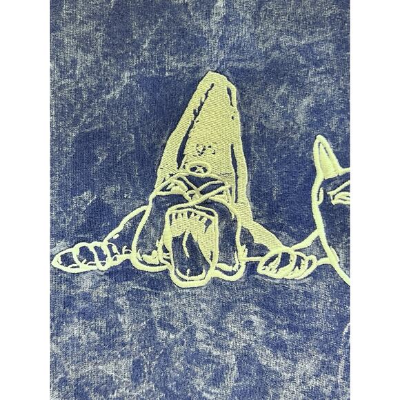 NWT Dogg Supply by Snoop Dogg Mens Tie Dye Hoodie Sweatshirt Small Royal Blue - Picture 10 of 16